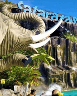 Plan Parque Hacienda Napoles y Santorini con viajes de pueblo en pueblo